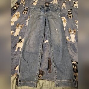 Kut from the kloth reese cropped straight leg jean